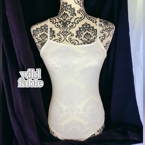 🆕 WILD FABLE Women’s White Bodysuit- Medium